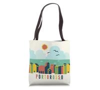 Disney Pixar Luca Portorosso Colorful Houses Tote Bag