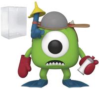 Disney Pixar: Monsters Inc. 20th - Mike Wazowski con Guantes Funko Pop! Figura de Vinilo (Incluye Funda Protectora Compatible con Caja Pop), Multicolor, 3.75 Pulgadas