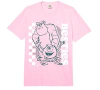 Disney Pixar Monsters Inc. Besties Mike Wazowski And Sully Comfort Colors Adult Heavyweight T-shirt