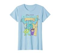 Disney Pixar Monsters Inc. Mike Sully Boo Group Poster Camiseta