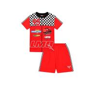 Disney Pixar - Pijama corto para niños y niñas, diseño de Cars, rosso, 6-7 años