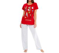 Disney Pixar Pijamas para Mujer Toy Story y Los increibles Rojo XX-Large