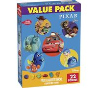 Disney Pixar - Snacks con sabor a frutas, sin gluten, paquete económico, 22 unidades, 499 g
