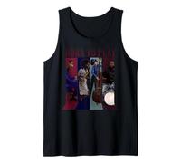 Disney Pixar Soul Born To Play Vintage Jazzy Band Panels Camiseta sin Mangas