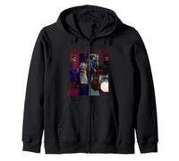 Disney Pixar Soul Born To Play Vintage Jazzy Band Panels Sudadera con Capucha