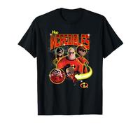 Disney Pixar The Incredibles 2 Super Family Group Shot Camiseta
