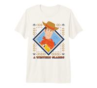Disney Pixar Toy Story 5 A Western Classic Woody Portrait Camiseta premium