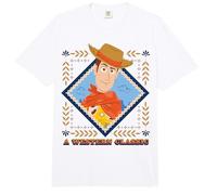 Disney Pixar Toy Story 5 A Western Classic Woody Portrait Comfort Colors Adult Heavyweight T-shirt
