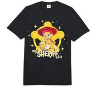 Disney Pixar Toy Story 5 Jessie My Sheriff Era Sheriff Badge Comfort Colors Adult Heavyweight T-shirt