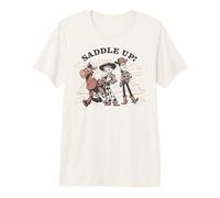 Disney Pixar Toy Story 5 Saddle Up! Woody Jessie & Bullseye Camiseta premium