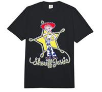 Disney Pixar Toy Story 5 Sheriff Jessie Lasso Star And Text Comfort Colors Adult Heavyweight T-shirt