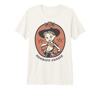 Disney Pixar Toy Story 5 Sheriff Jessie Retro Western Frame Camiseta premium