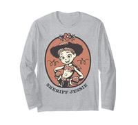 Disney Pixar Toy Story 5 Sheriff Jessie Retro Western Frame Manga Larga