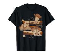Disney Pixar Toy Story 5 The Cowboy The Ranger & The Sheriff Camiseta