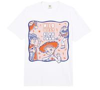 Disney Pixar Toy Story 5 Wild West Flex Buzz Woody & Jessie Comfort Colors Adult Heavyweight T-shirt