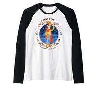 Disney Pixar Toy Story 5 Woody Legend Of The West Portrait Camiseta Manga Raglan
