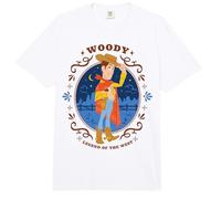 Disney Pixar Toy Story 5 Woody Legend Of The West Portrait Comfort Colors Adult Heavyweight T-shirt