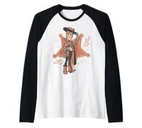 Disney Pixar Toy Story 5 Woody With Poncho Sheriff Badge Camiseta Manga Raglan