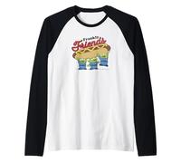 Disney Pixar Toy Story Aliens Frankly Friends Camiseta Manga Raglan