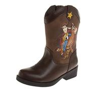 Disney Pixar Toy Story Boy's Cowboy Western Boot |Toddler|Little Kid | Woody, Brown (10 Medium Toddler)