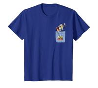 Disney Pixar Toy Story Buzz and Woody Pocket Graphic Camiseta Camiseta, Niños, Azul Real, 12 años