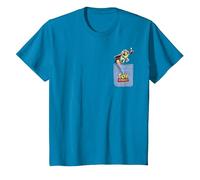 Disney Pixar Toy Story Buzz and Woody Pocket Graphic Camiseta Camiseta, Niños, Zafiro, 12 años