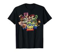 Disney Pixar Toy Story Buzz Woody Jessie Running Camiseta