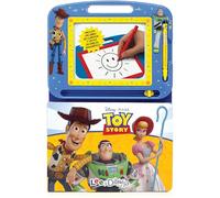 Disney - Pixar Toy Story Lee y Dibuja - Recursos de aprendizaje para niños, una pizarra magnética, un lápiz fácil de usar, libro de cuentos de 22 páginas