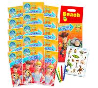 Disney Pixar Toy Story Party Favors Paquete con 15 paquetes de actividades de Toy Story con pegatinas para libros para colorear y mαs (suminist