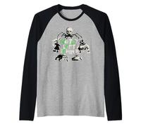 Disney Pixar Toy Story Sid's Collection No Toy Left Behind Camiseta Manga Raglan
