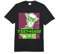 Disney Pixar Toy Story Yeet Haw Woody Pop Art Portrait Comfort Colors Adult Heavyweight T-shirt