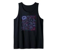 Disney Pixar Turning Red Mei Notebook Doodles Camiseta sin Mangas