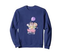 Disney Pixar Up Ellie & Carl Wagon Drawing Sudadera, Unisex para adultos, Azul Marino, XL