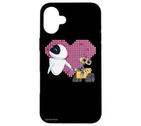 Disney Pixar Wall-E y Eve Heart Carcasa para iPhone 16 Plus