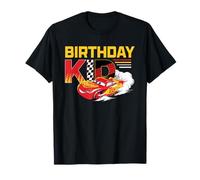 Disney & Pixar's Cars Birthday Kid Lightning Mcqueen Camiseta