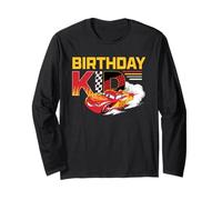 Disney & Pixar's Cars Birthday Kid Lightning Mcqueen Manga Larga