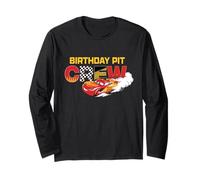 Disney & Pixar's Cars Birthday Pit Crew Lightning Mcqueen Manga Larga