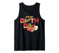 Disney & Pixar's Cars It's My Birthday Lightning Mcqueen Camiseta sin Mangas