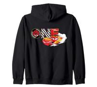 Disney & Pixar's Cars Numbers 1 First 1st Birthday Party Sudadera con Capucha
