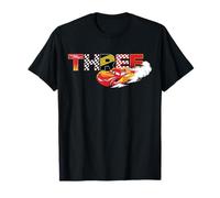 Disney & Pixar's Cars Numbers 3 Third 3rd Birthday Party Camiseta