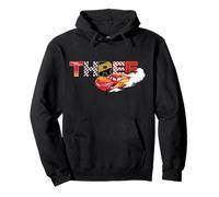 Disney & Pixar's Cars Numbers 3 Third 3rd Birthday Party Sudadera con Capucha