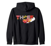 Disney & Pixar's Cars Numbers 3 Third 3rd Birthday Party Sudadera con Capucha