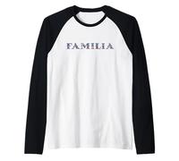Disney & Pixar's Coco Letters Familia Family Trip Vacation Camiseta Manga Raglan