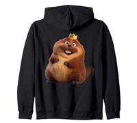 Disney & Pixar's Hoppers King George Beaver Big Pose Sudadera con Capucha