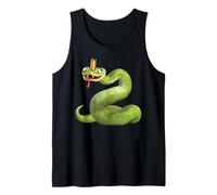 Disney & Pixar's Hoppers Reptile Queen Green Snake Big Pose Camiseta sin Mangas
