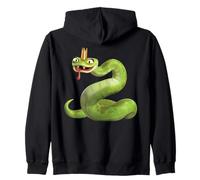 Disney & Pixar's Hoppers Reptile Queen Green Snake Big Pose Sudadera con Capucha