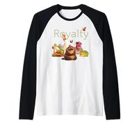 Disney & Pixar's Hoppers Royalty King George Animal Council Camiseta Manga Raglan