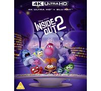 Disney Pixar's Inside Out 2 – Amy Poehler, Tony Hale, Maya Hawke – Blu-ray – 4K UHD (Region Free)