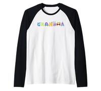 Disney & Pixar's Monsters, Inc. Grandma Family Trip Vacation Camiseta Manga Raglan