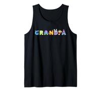 Disney & Pixar's Monsters, Inc. Grandpa Family Trip Vacation Camiseta sin Mangas